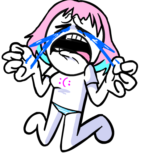 riamu crying like a lil bich